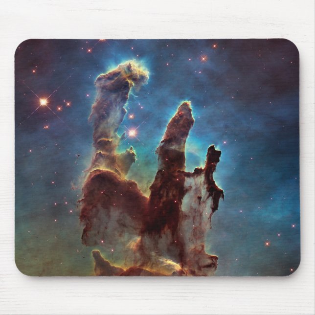Mousepad Pilares da Nebulosa HDR da Águia para a Criação (Frente)