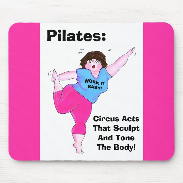 Mousepad "PILATES - Atos de Circo" (Frente)