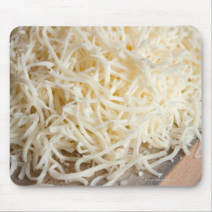 Mousepad Pilha de queijo mozzarella fresco.