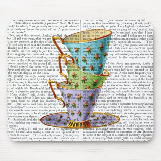 Mousepad Pilha De Três Equipes De Vintage (Frente)