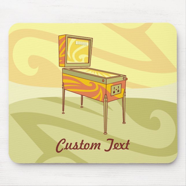 Mousepad Pilha do mouse da máquina de pinball (Frente)