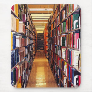 Mousepad Pilhas da biblioteca