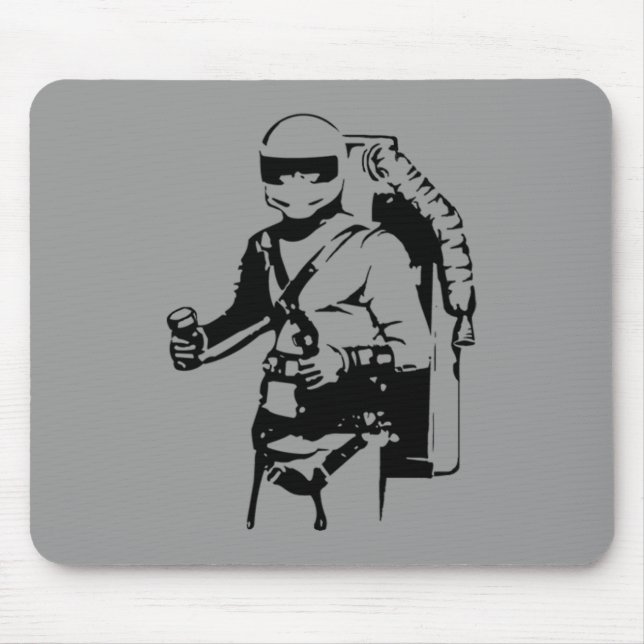 Mousepad Piloto de Jetpack (Frente)