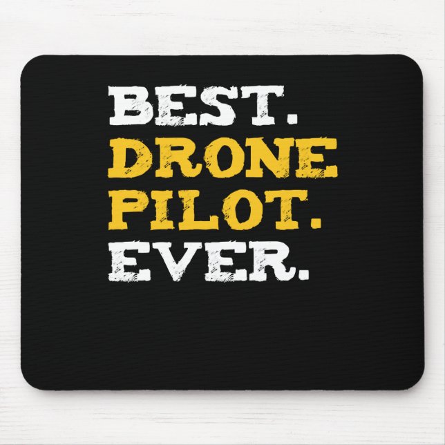 Mousepad Piloto de melhor Drone já é engraçado no Quadcopia (Frente)