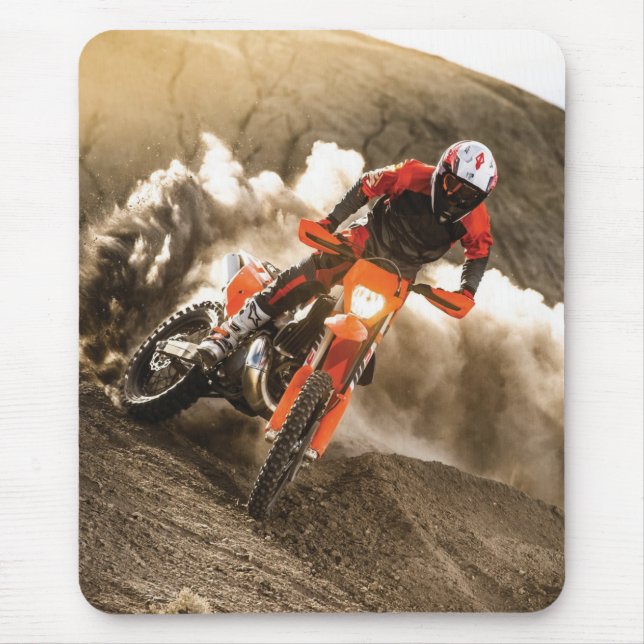 Mousepad Piloto de Motocross (Frente)