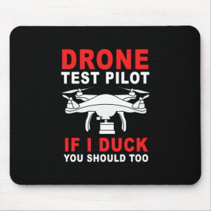 Mousepad Piloto de teste de drone