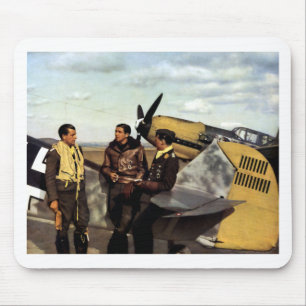Mousepad Pilotos ME-109 alemães de WWII