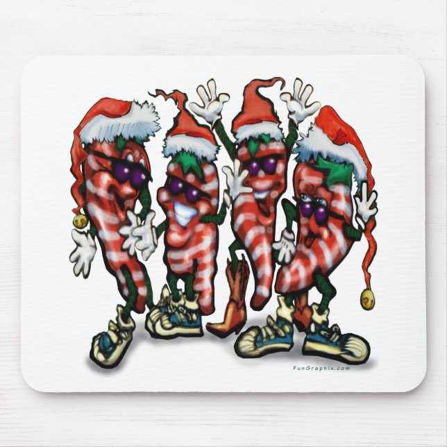 Mousepad Pimentos CandyCane (Frente)