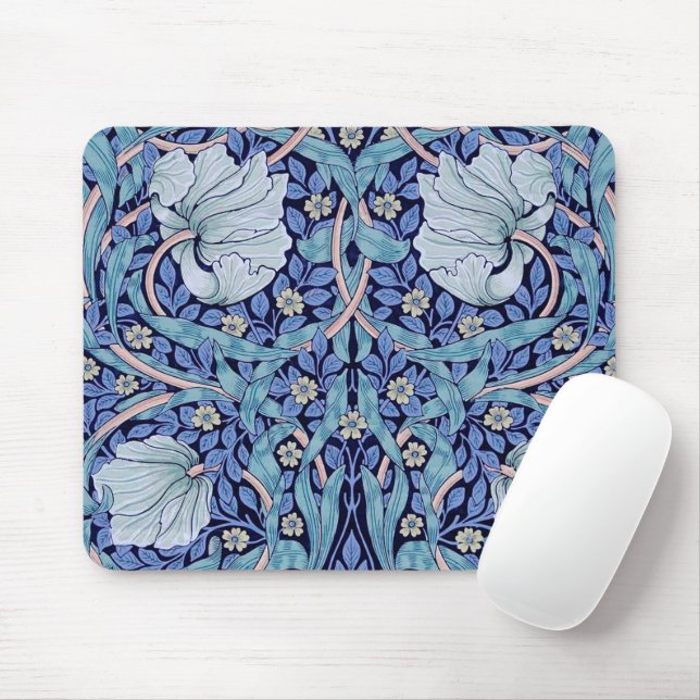 Mousepad Pimpernel Blue, William Morris (Com mouse)