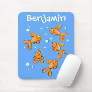 Mousepad Pimpim-laranja-acastanhado na ilustração de desenh