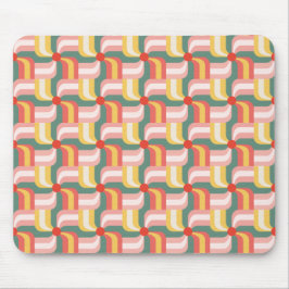 Mousepad Pinagens geométricas Abstrato coloridas