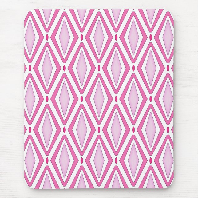 Mousepad Pinças do Diamante Retro Duplo (Frente)