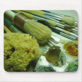 Mousepad Pincéis e Pintura