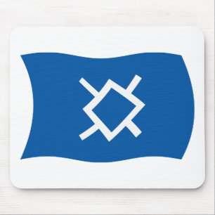 Mousepad Pincel de Rato da Bandeira do Northern Cheyenne