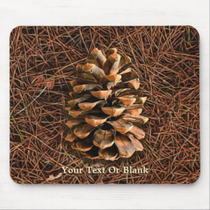 Mousepad Pine Cone On Fallen Agulhas