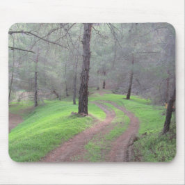 Mousepad Pine Forest Road