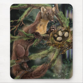 Mousepad Pine Marten Europeu