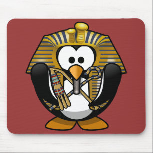 Mousepad Pinguim animado pequeno bonito do faraó