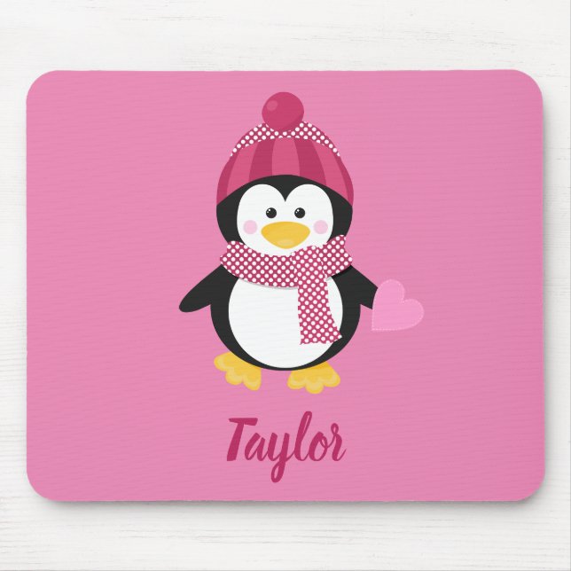 Mousepad Pinguim bonito (Frente)