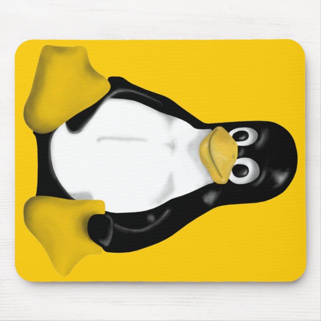 MOUSEPAD PINGUIM BONITO DE LINUX TUX (Frente)
