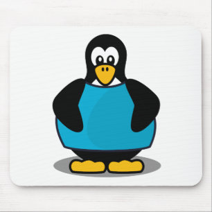 Mousepad Pinguim com camisa