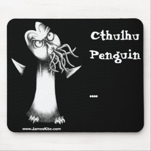 Mousepad Pinguim de Cthulhu: ….