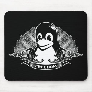 Mousepad Pinguim de Tux - (Linux, Open Source, Copyleft,