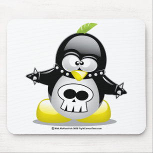 Mousepad Pinguim do balancim de punk