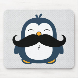 Mousepad Pinguim do bigode