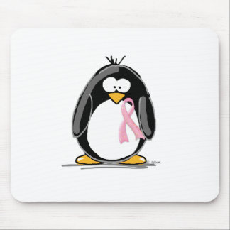 Mousepad Pinguim do cancro da mama