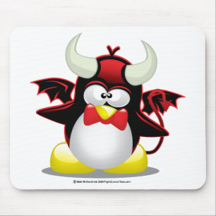 Mousepad Pinguim do diabo