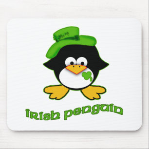 Mousepad Pinguim do irlandês do bebê