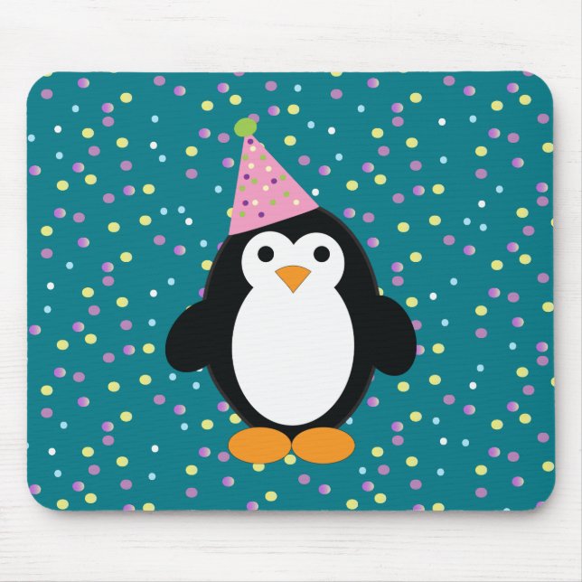 Mousepad Pinguim do Partido Custa (Frente)