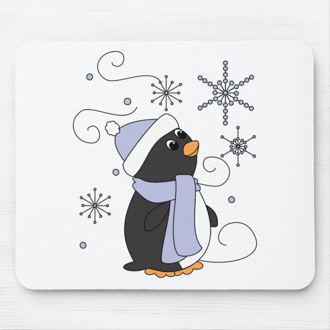 Mousepad Pinguim em Awe (Frente)