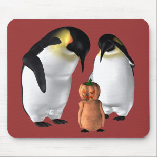 Mousepad Pinguim Halloween