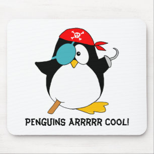 Mousepad Pinguim legal do pirata
