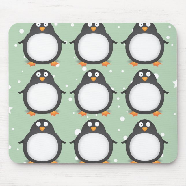 Mousepad Pinguim Rei (Frente)