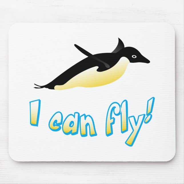 Mousepad Pinguim voador (Frente)