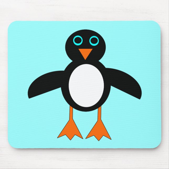 Mousepad Pinguin Cute (Frente)