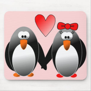 MOUSEPAD PINGUINS APAIXONADOS