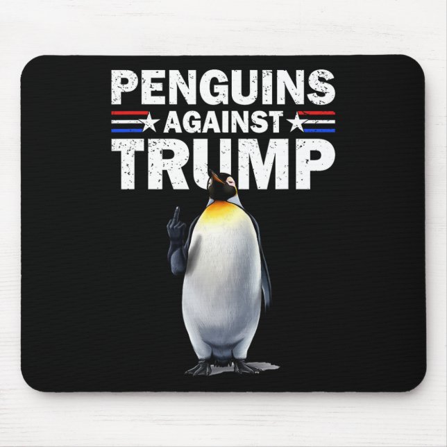 Mousepad Pinguins Pinguins Contra Pinguins Engraçados (Frente)