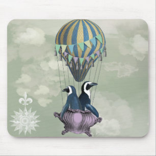 Mousepad Pinguins voadores 2