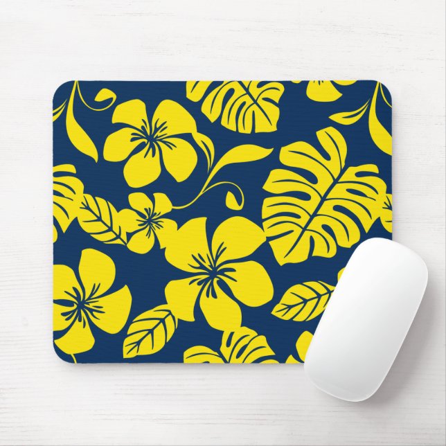 MOUSEPAD PINK BIKINI (AZUL ESCURO/AMARELO) (Com mouse)