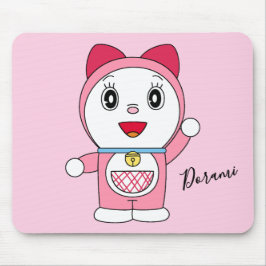 Mousepad Pink Doraemi Doraemon Anime Fanart