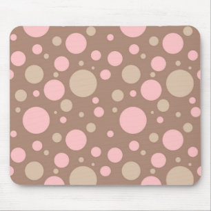 Mousepad ~~Pink e bolinhas de Brown