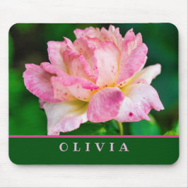 Mousepad Pink Rose