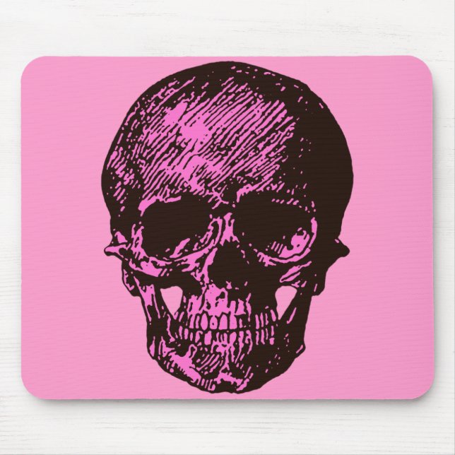 Mousepad Pink Skull (Frente)