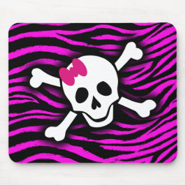 Mousepad Pink Zebra Skype