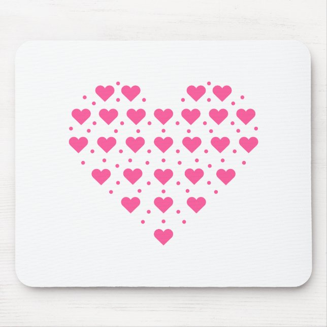 Mousepad Pinkes Herz (Frente)