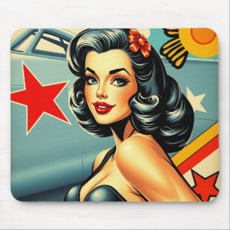 Mousepad Pino para cima Estilo de Arte do Nariz